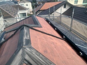 ノンアスベストのスレート屋根