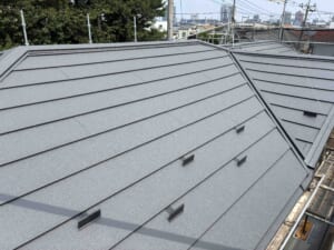 施工後の屋根