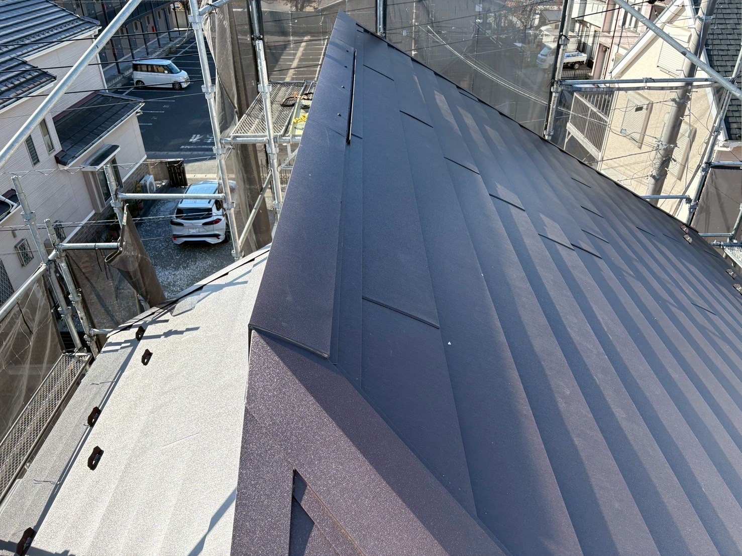 工事後の屋根