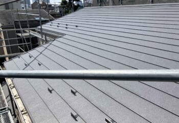 埼玉県入間市 - 雨漏りリスクを断つため、天窓を撤去した屋根リフォーム