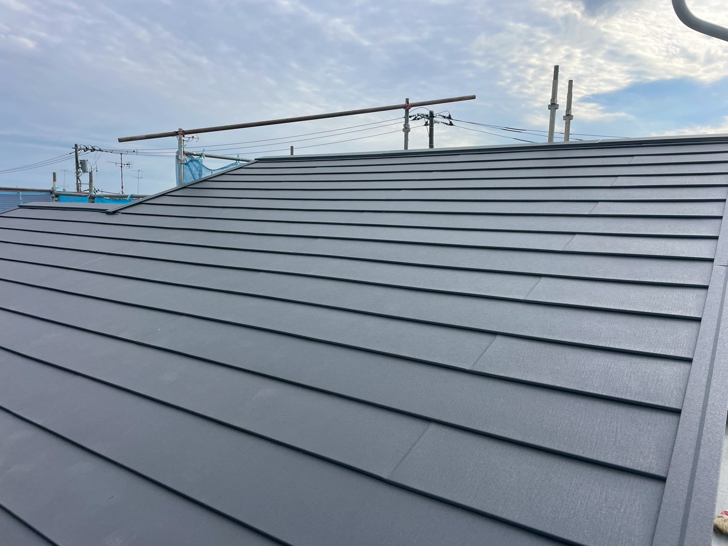 工事後の屋根