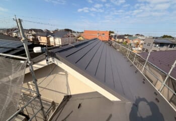 千葉県我孫子市 - IG工業のスーパーガルテクトで屋根リフォーム