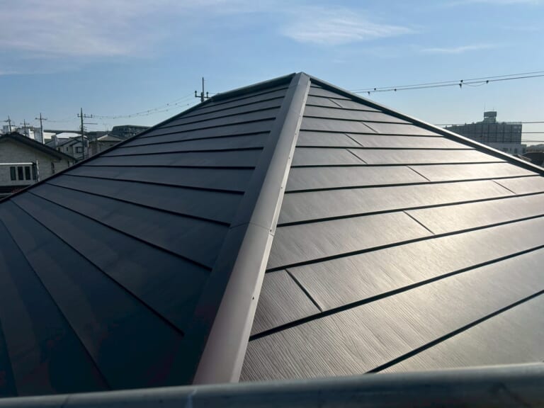 施工後の屋根