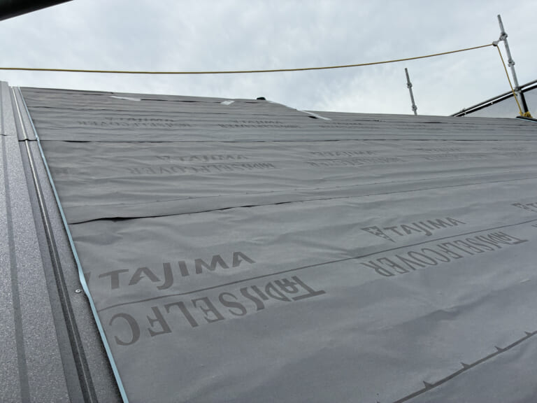 タディスセルフカバーを敷設