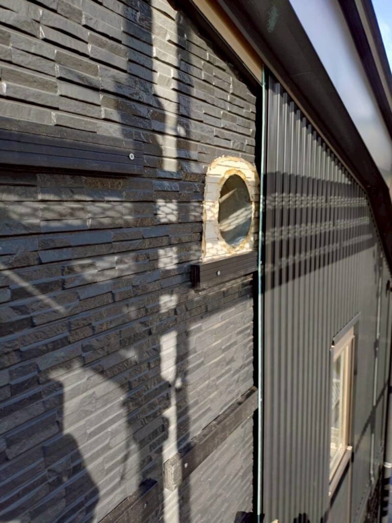 サイディング張り