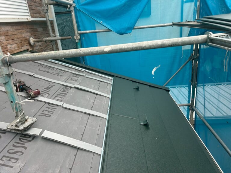 新設屋根材の写真