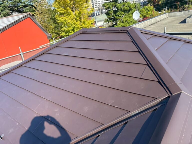 施工後の屋根