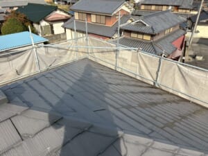 アスベストの含まれるスレート屋根