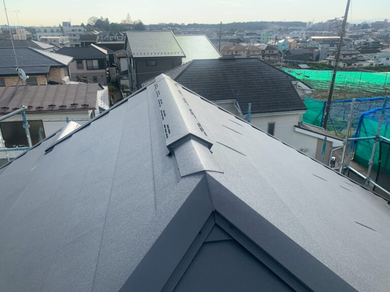 換気棟設置の写真