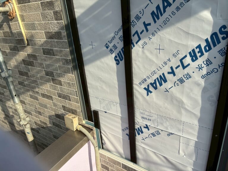 新規外壁材の写真