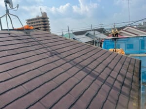 施工前の屋根