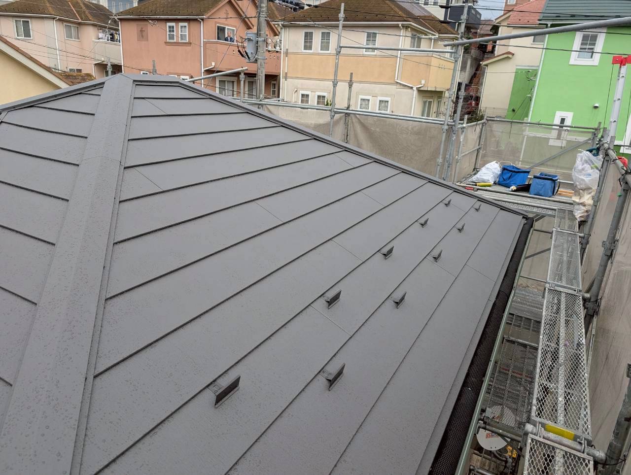 工事後の屋根