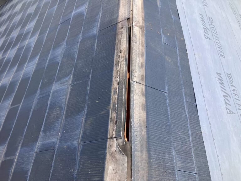 屋根をフラット