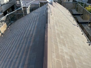 施工前の屋根