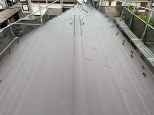 サムネイル画像 埼玉県草加市 - スレート屋根をテイガクルーフでカバー工法！雨樋交換・天窓改修も一括施工