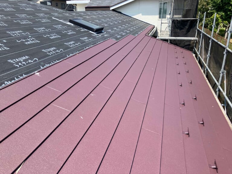 新規屋根材の写真