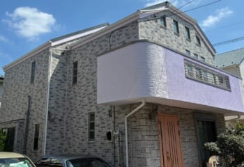 東京都練馬区 - スーパーガルテクトの屋根カバー工法&金属サイディングの外壁カバー工法と外壁塗装