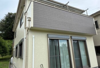 東京都八王子市 - 横暖ルーフαプレミアムSを使った屋根葺き替え工事と外壁塗装