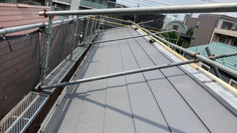 新設屋根材の写真