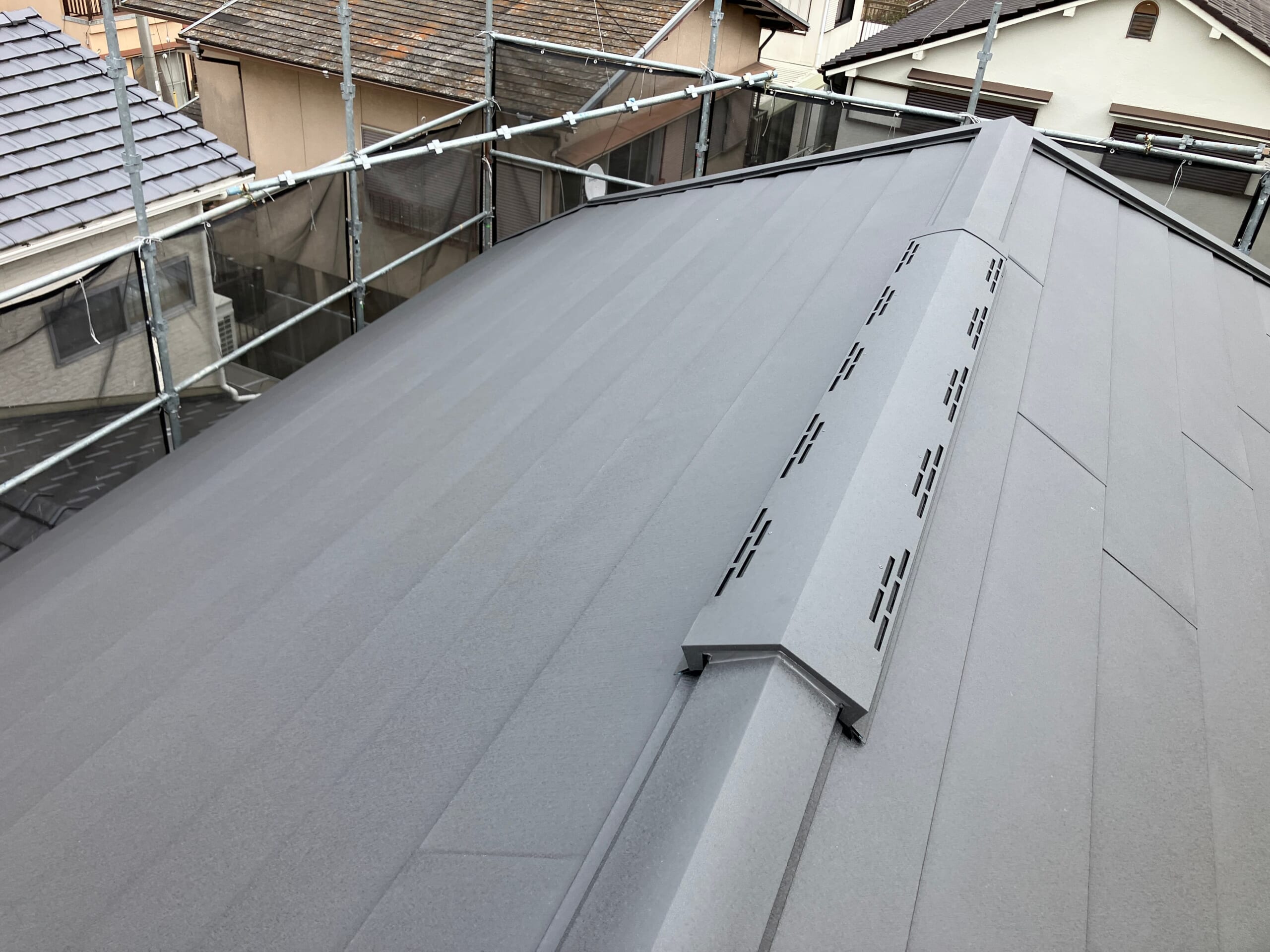 金属屋根カバー工法