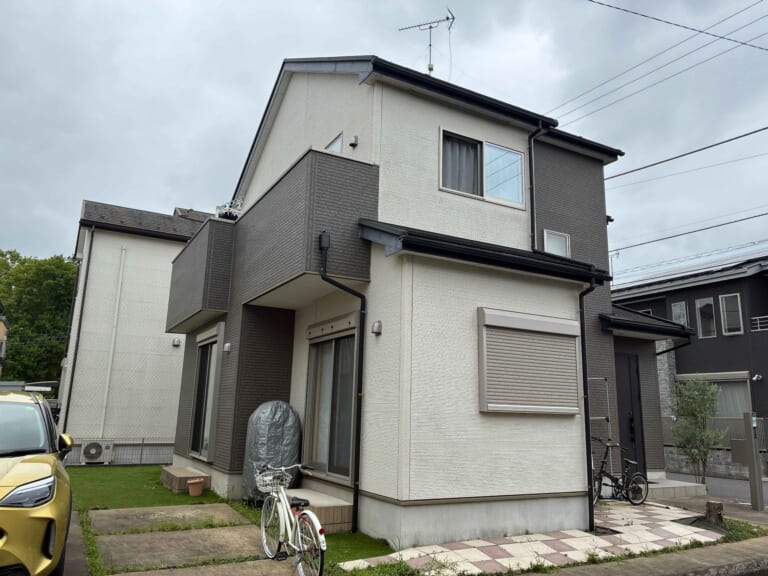 既存外壁の写真