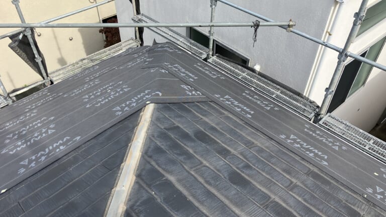 ルーフィングの施工