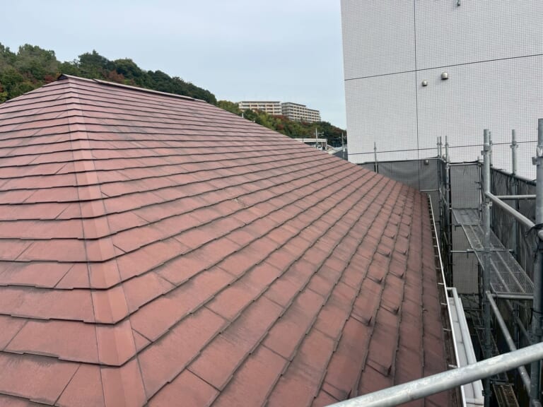 施工前の屋根