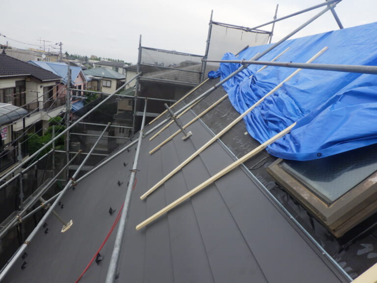 新規屋根材の写真