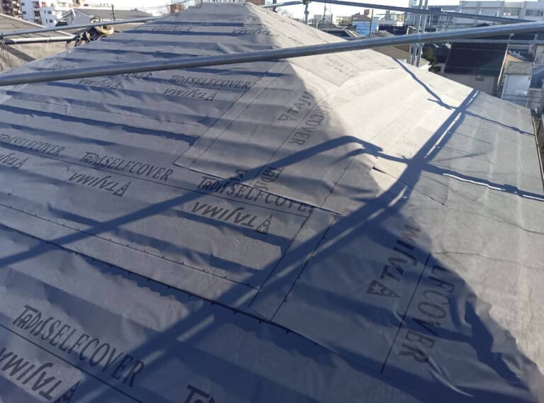 ルーフィング敷設