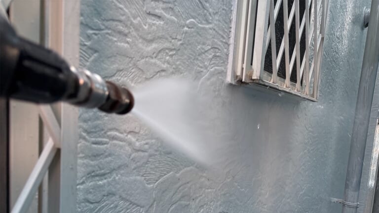 高圧洗浄の写真