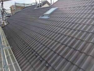 施工前の屋根