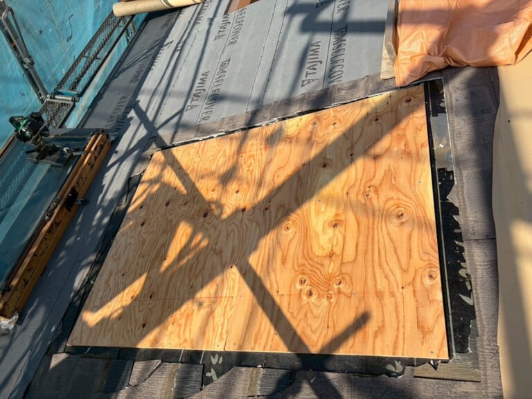 天窓撤去の写真