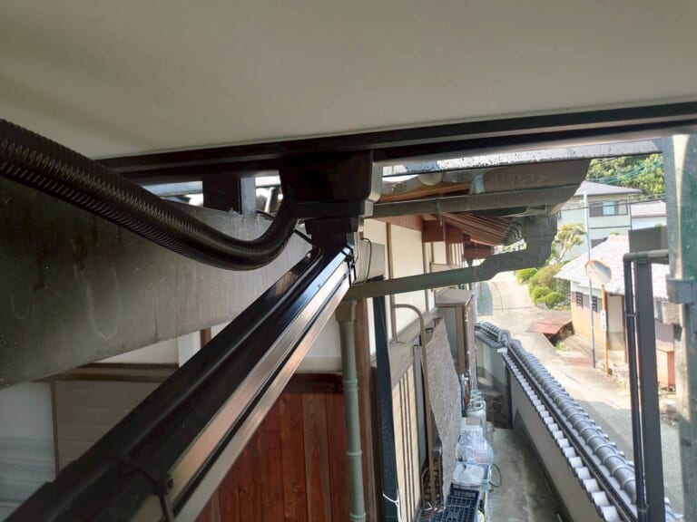 雨樋交換の写真