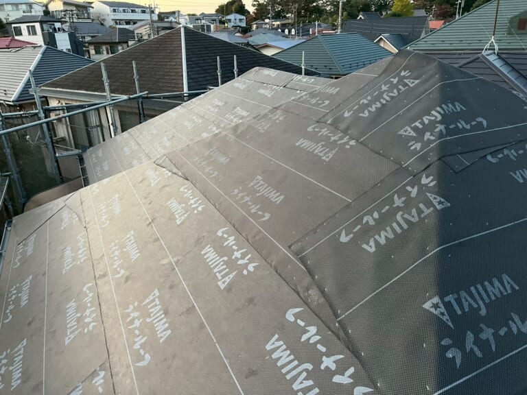 ルーフィングの写真