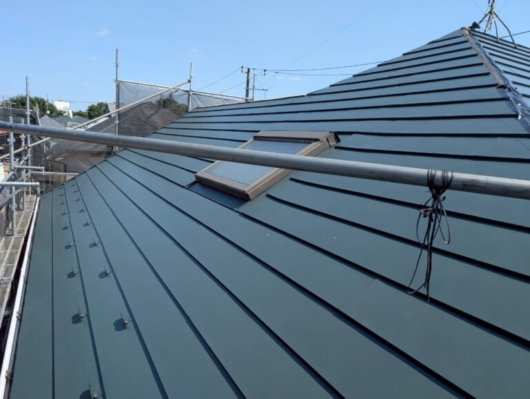 施工後の屋根
