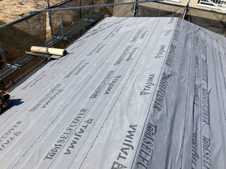 ルーフィング設置