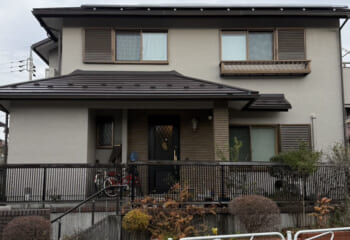 東京都八王子市 - テイガクルーフによる屋根葺き替え工事と外壁塗装のトータルリフォーム