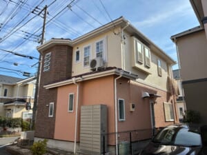 サムネイル画像 東京都東大和市 - スーパーガルテクトによるスレート屋根カバー工法とモルタルの外壁塗装