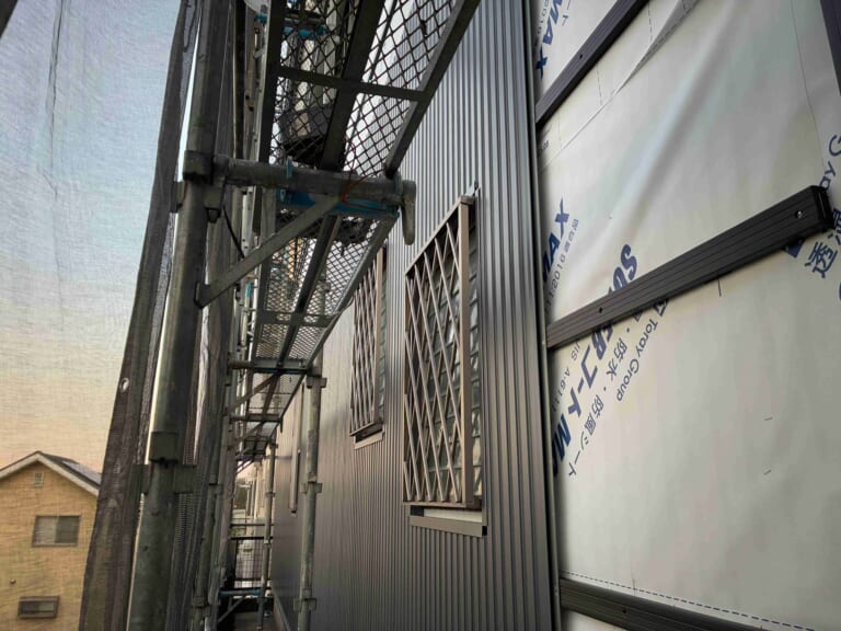 新外壁材の写真