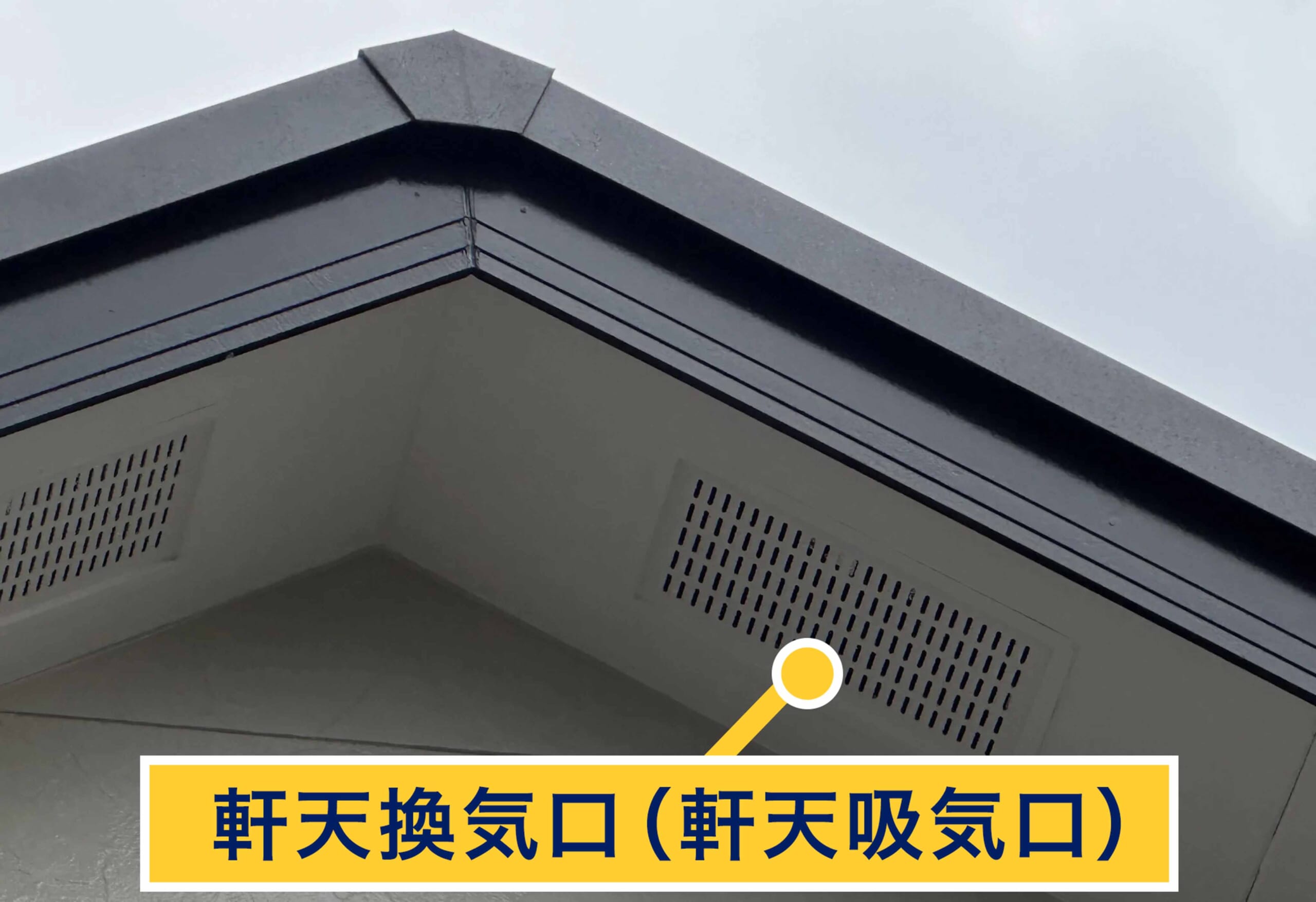 軒天換気口（軒天吸気口）