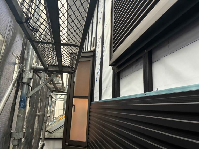 金属サイディングの写真