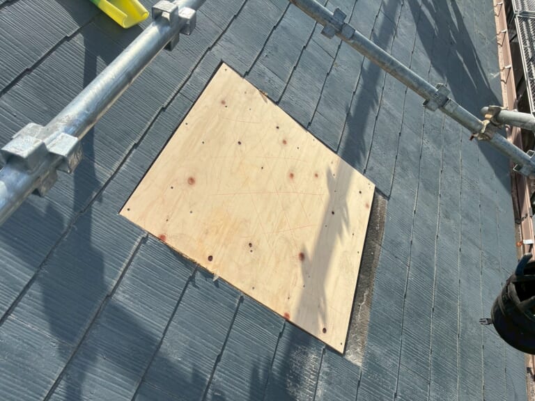 天窓撤去の写真