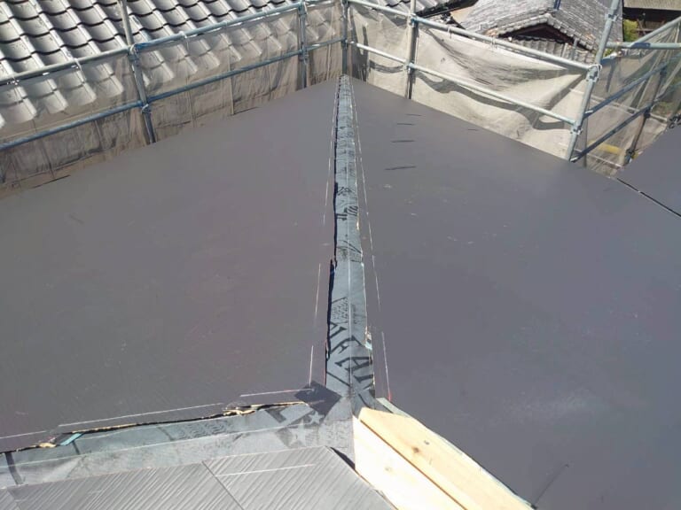 新設屋根材の写真