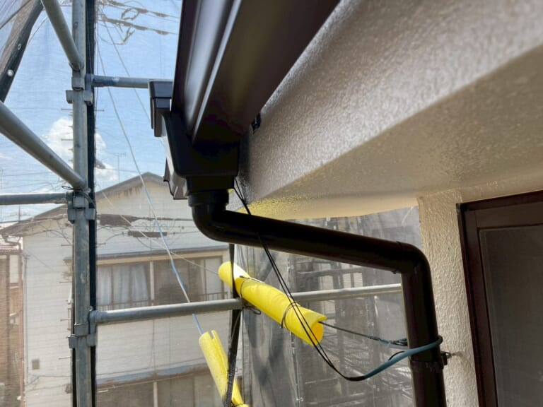 雨どいの写真