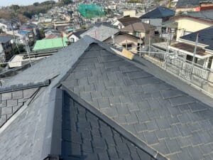 施工前の屋根