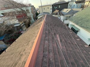 施工前の屋根