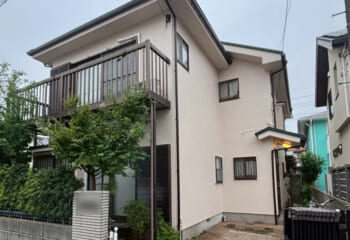東京都町田市 - エスヌキとスーパーガルテクトによる棟板金交換と外壁塗装工事