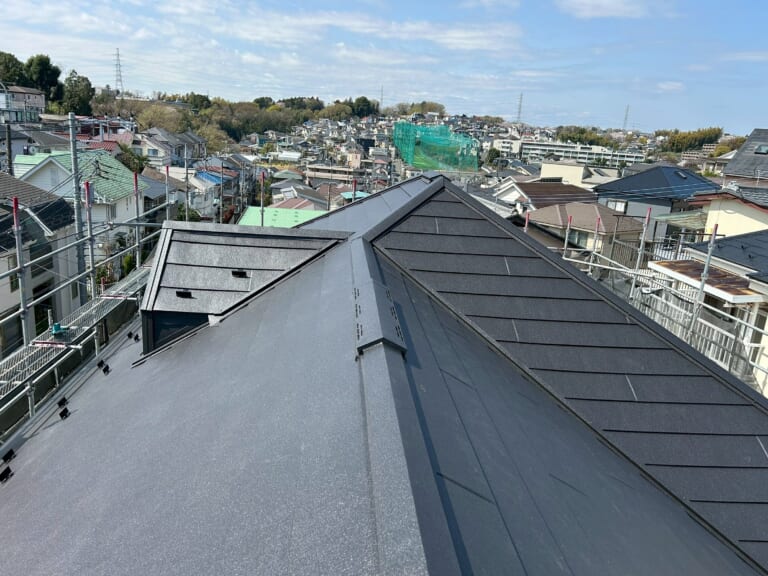 施工後の屋根