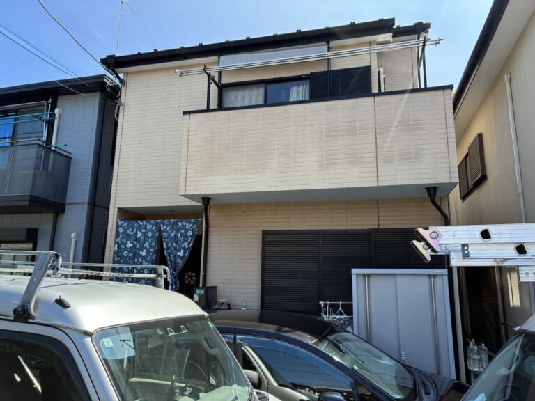 施工前の外壁