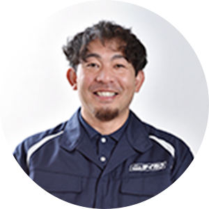 施工管理者社員の萩野